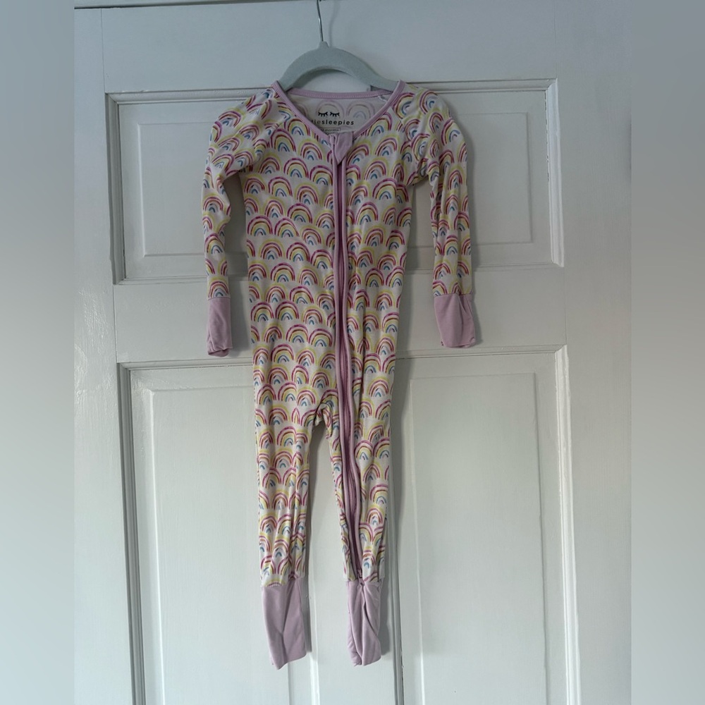 Little Sleepies Original Rainbow Zippy 6-12 mos
